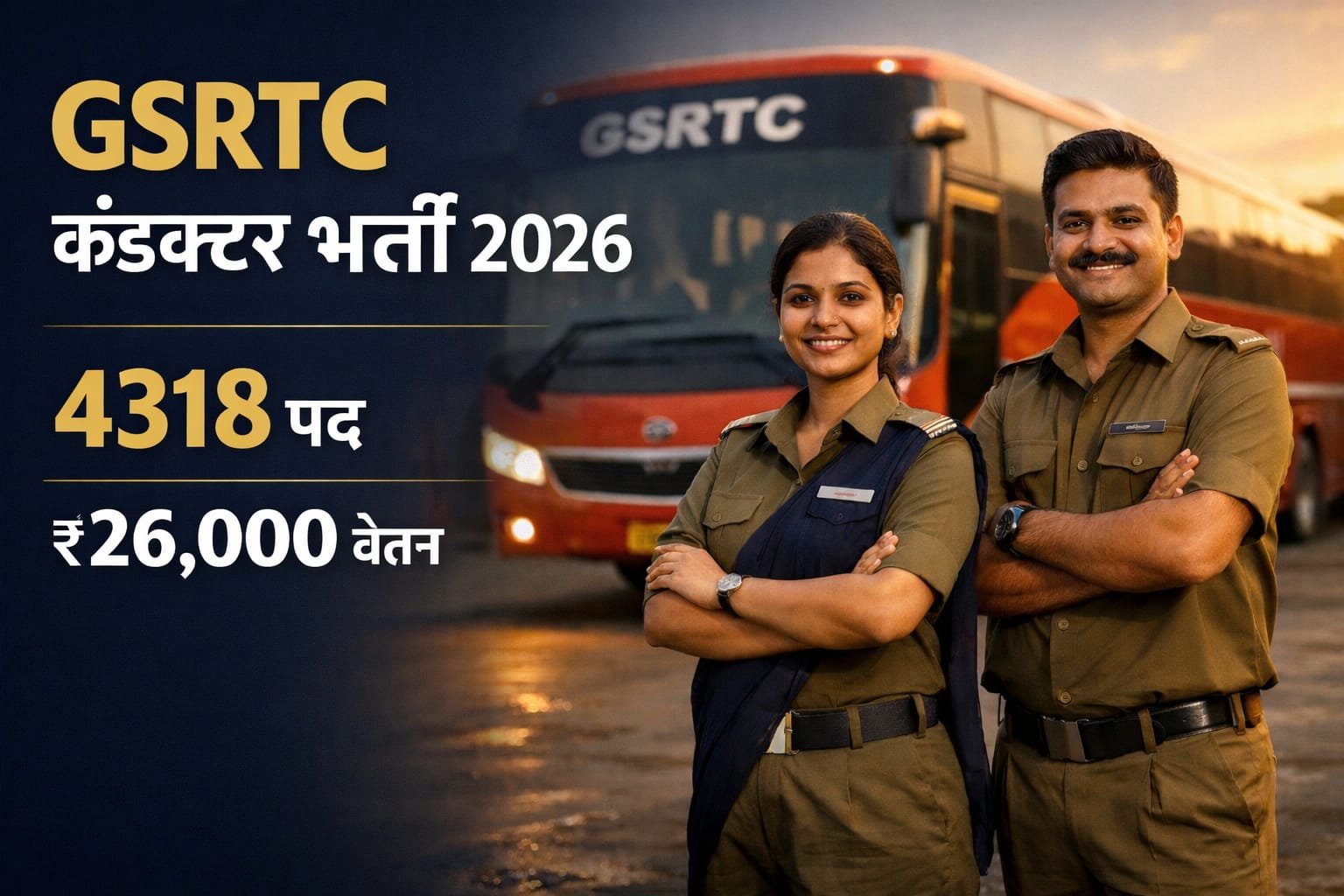 GSRTC Conductor Bharti 2026